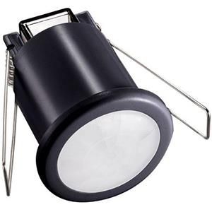 Product thumbnail BEWEGINGSMELDER PIR INBOUW ZWART 360 GRADEN
