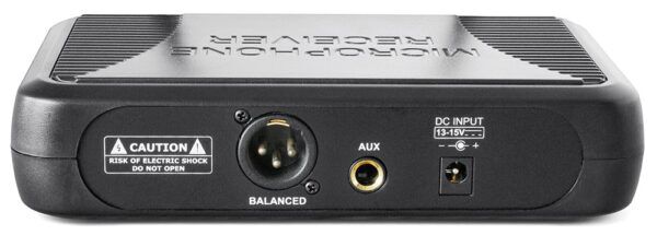 1-KANAALS VHF DRAADLOOS HOOFDTELEFOON MICROFOON SYSTEEM - Afbeelding 4