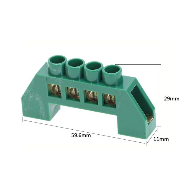 Product thumbnail 4-VOUDIG AANSLUITBLOK SCHROEFBAAR 16mm²