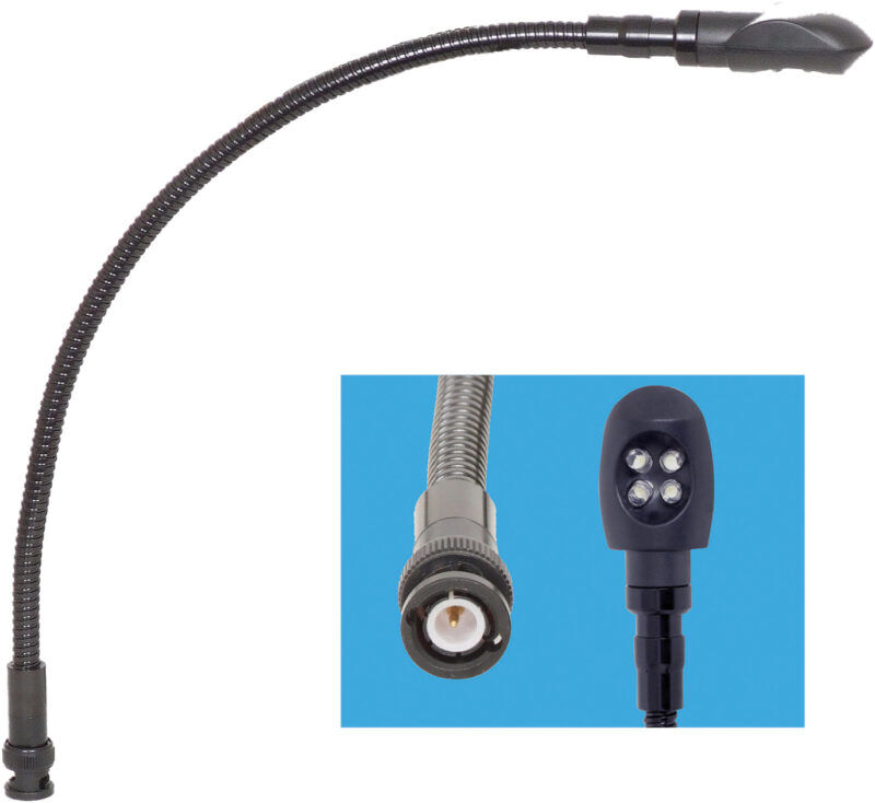 Product thumbnail 12 V Ultra Bright LED 360 mm Gooseneck met BNC Plug