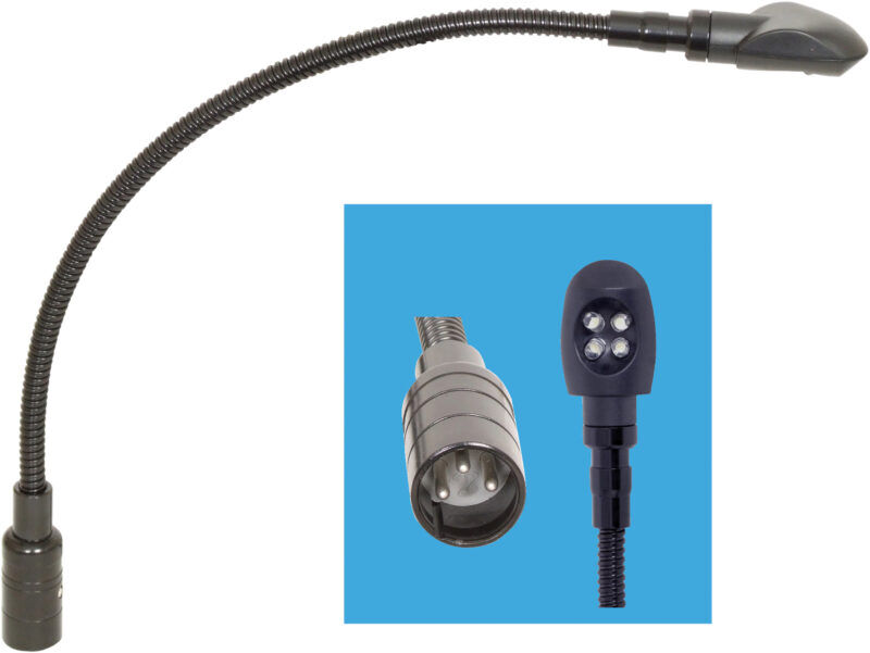 Product thumbnail 12 V Ultra Bright LED 360 mm Gooseneck met XLR Plug