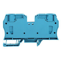 Product thumbnail Weidmüller Terminal Block, Verbindingsrijgklem, 2 Polen, 125A, 35mm², Blauw