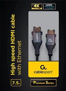 Product thumbnail UHD HDMI-kabel met Ethernet 2.0 | 4K@60Hz | 7.5 meter