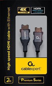 Product thumbnail UHD HDMI-kabel met Ethernet 2.0 | 4K@60Hz | 2 meter
