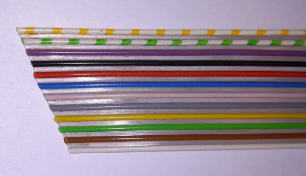 MULTIKABEL 12 POLIG MULTICOLOUR FLAT - Afbeelding 2