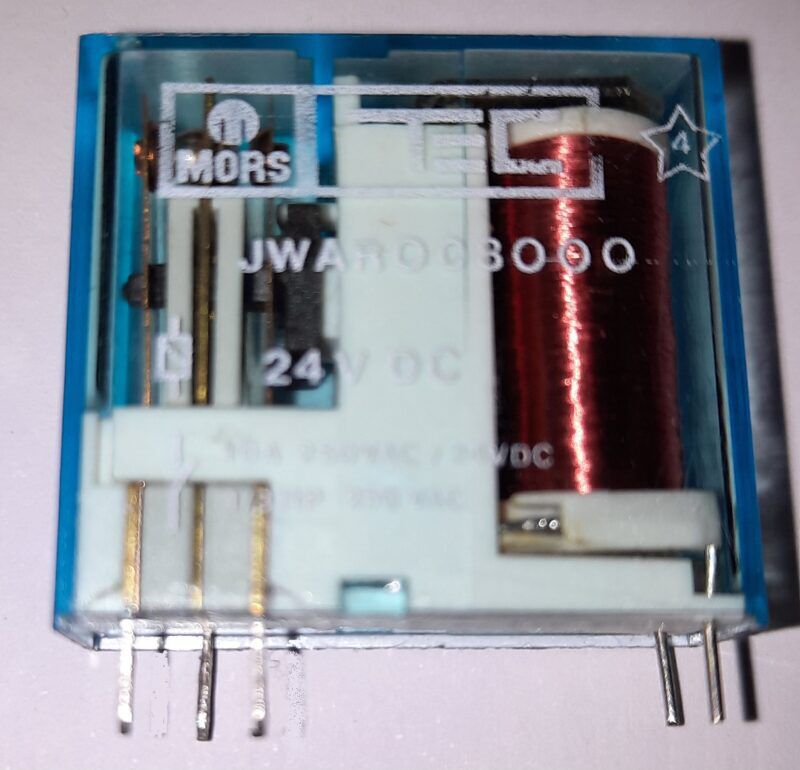 Product thumbnail PRINTRELAIS 24VDC 1 X WISSEL 10A