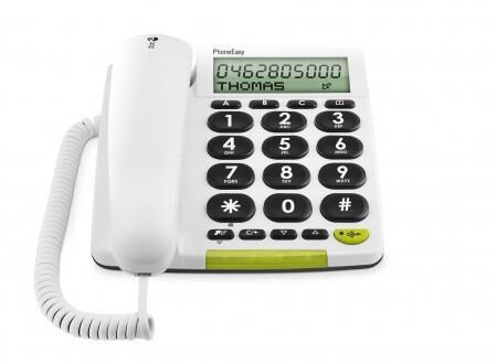 Product thumbnail Doro PhoneEasy 312cs Seniorentelefoon Wit