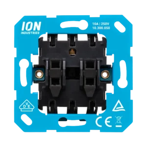 ION Industries | Dubbele Wisselschakelaar | Inbouw Basis