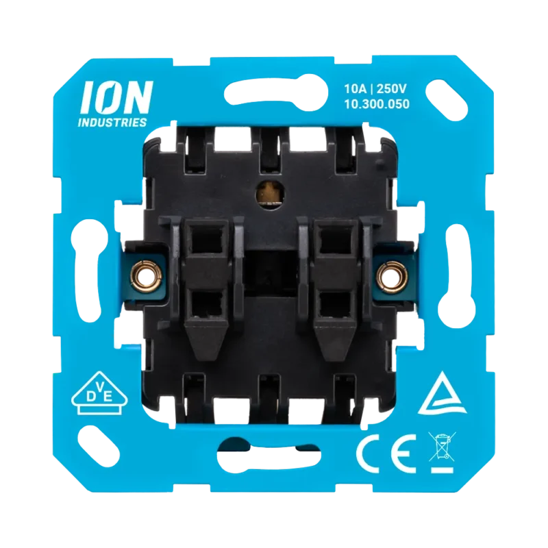 Product thumbnail ION Industries | Dubbele Wisselschakelaar | Inbouw Basis