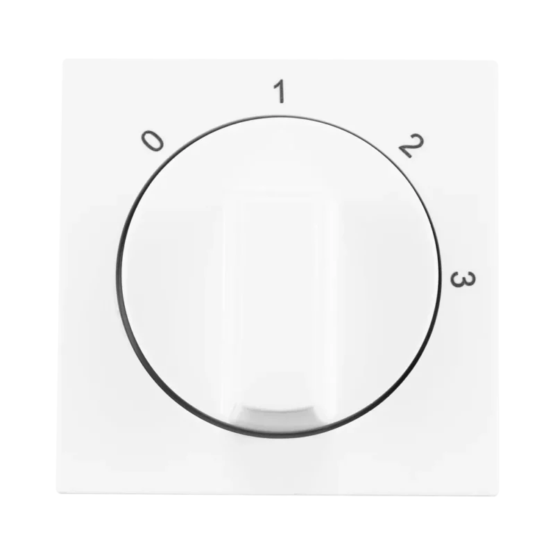 Product thumbnail ION | 3-Standen Draaiknop | Met Nulstand | D1/J1/V1 | Glanzend Wit