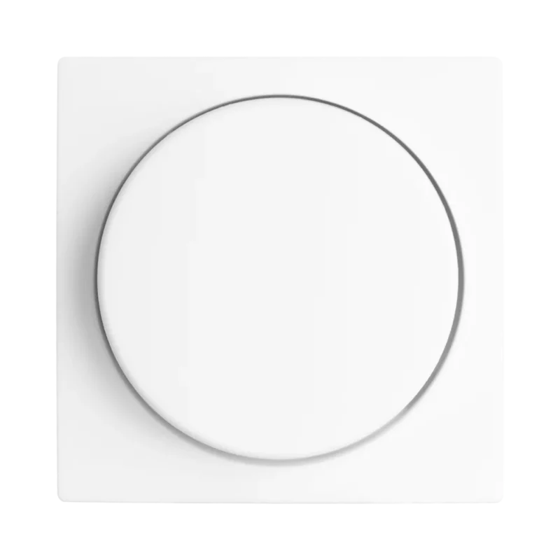 Product thumbnail ION | Centraalplaat Dimmer | Enkelvoudig | D1/J1/V1 | Wit Glanzend