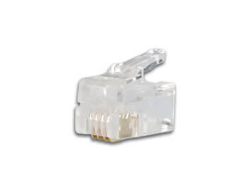 Product thumbnail MODULAIRE PLUG RJ10 4P4C