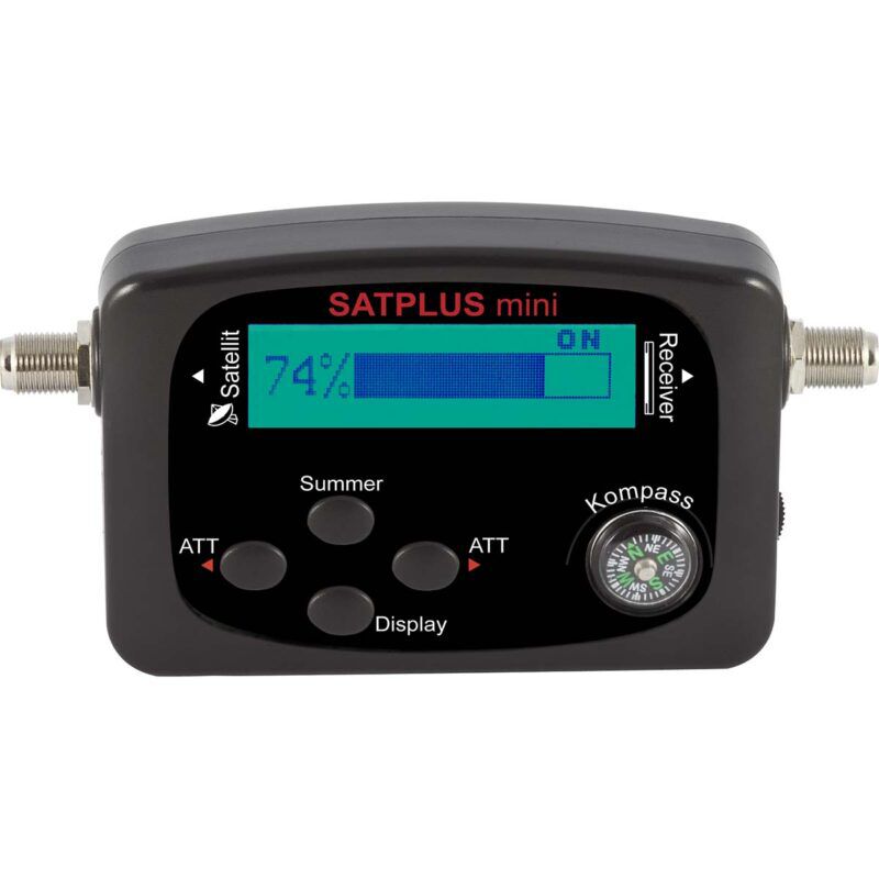 Product thumbnail SATPLUS MINI (satellietzoeker met LCD-scherm en kompas)