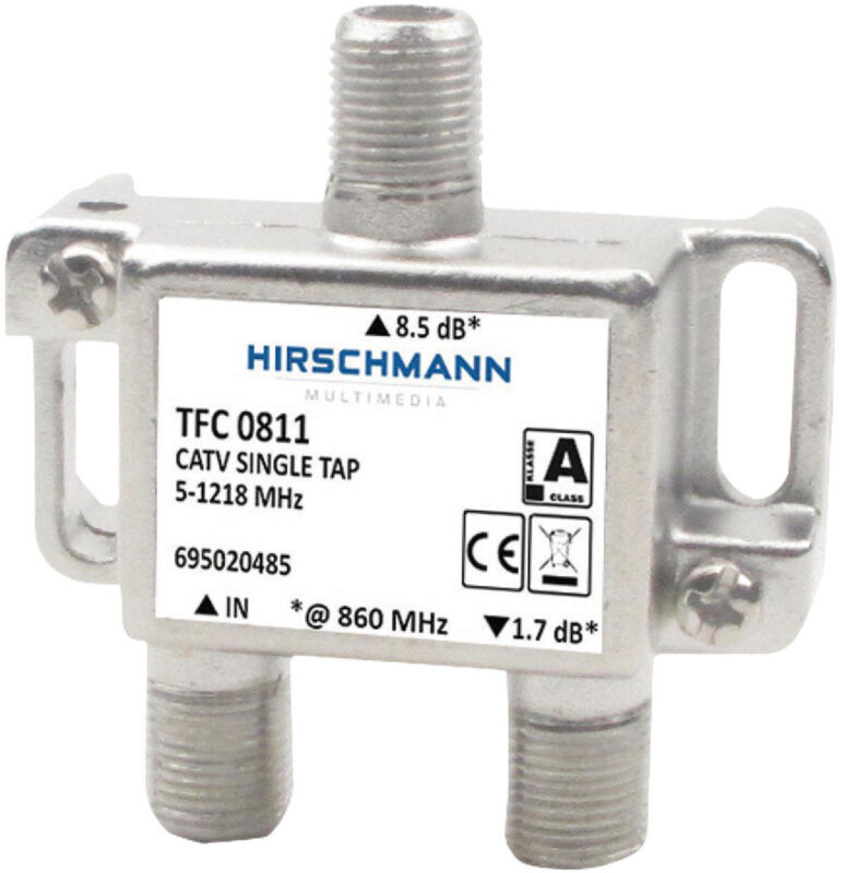 Product thumbnail CATV-Splitter 2.0 dB / 5-1218 MHz - 1 Uitgang