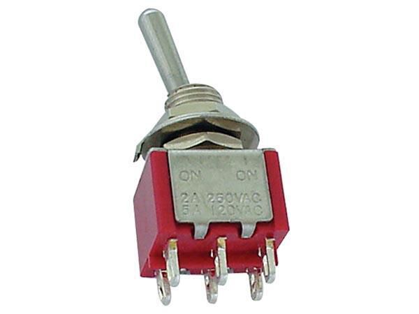 Product thumbnail TUIMELSCHAKELAAR ON-OFF-ON DPDT