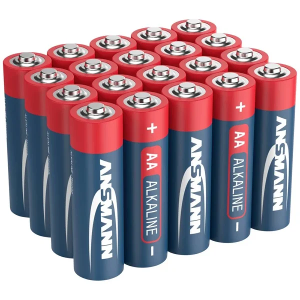 ANSMANN RED-LINE ALKALINE BATTERIJ AA / LR6 20 STUKS PER BOX