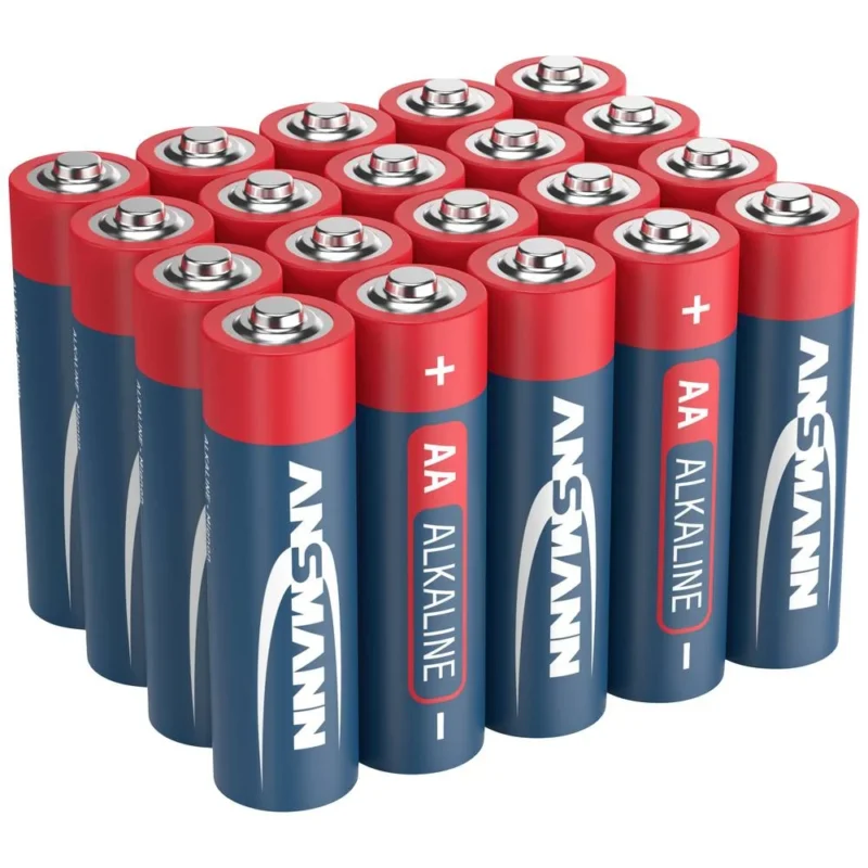 Product thumbnail ANSMANN RED-LINE ALKALINE BATTERIJ AA / LR6 20 STUKS PER BOX
