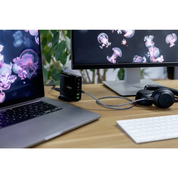 ANSMANN USB OPLADER 3X USB-C / 2X USB-A 140W - Afbeelding 5