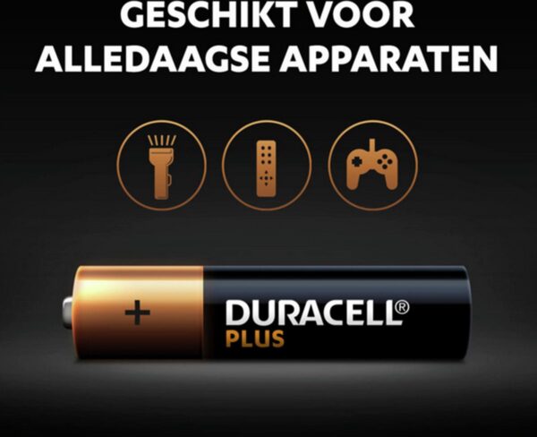 Alkaline AAA/LR03 1,5V Plus Power 4/blister - Afbeelding 2