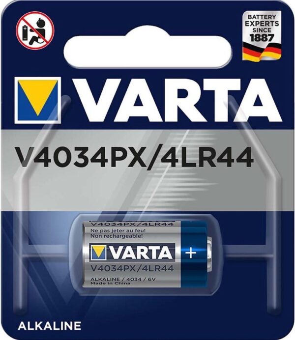 Alkaline Batterij 4LR44 6V 1-Blister - Afbeelding 3