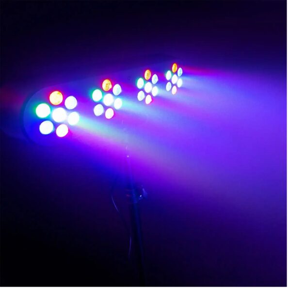 Fuzzix AllStar1 LED discolamp op statief - 4 RGB PAR spots in één - Afbeelding 4