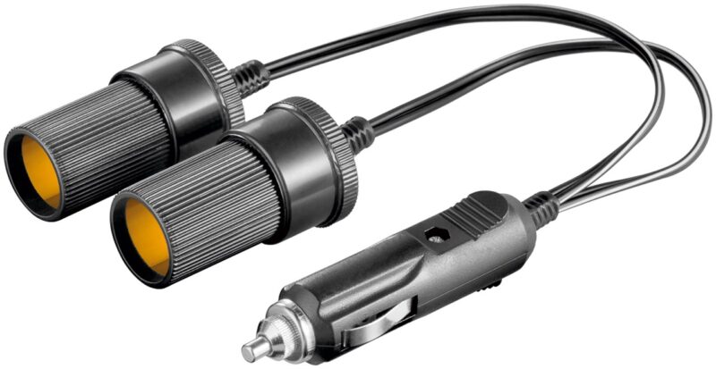 Product thumbnail Auto DC verdeler | 12 VDC | 30 Watt | Zwart