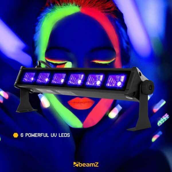 BUV63 LED BAR 6X3W UV - Afbeelding 4