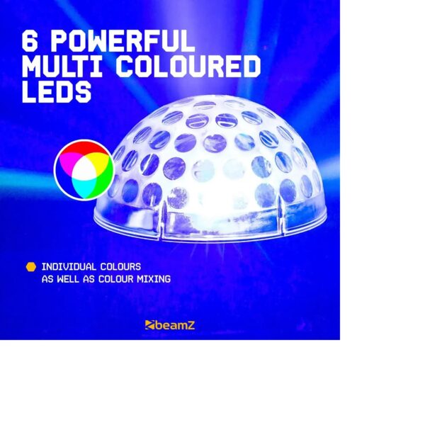 BeamZ JB60R Jelly Ball LED discobal lichteffect - Afbeelding 2
