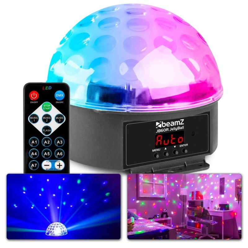 Product thumbnail BeamZ JB60R Jelly Ball LED discobal lichteffect