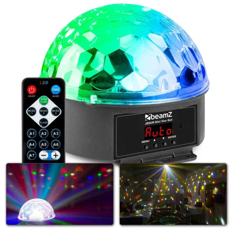 Product thumbnail BeamZ JB90R Mini Star Ball LED discobal lichteffect