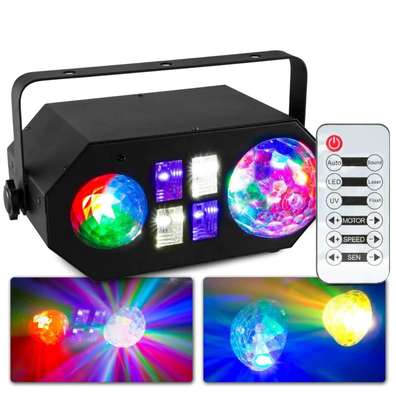 Product thumbnail BeamZ LEDWAVE 4-in-1 LED lichteffect met afstandsbediening