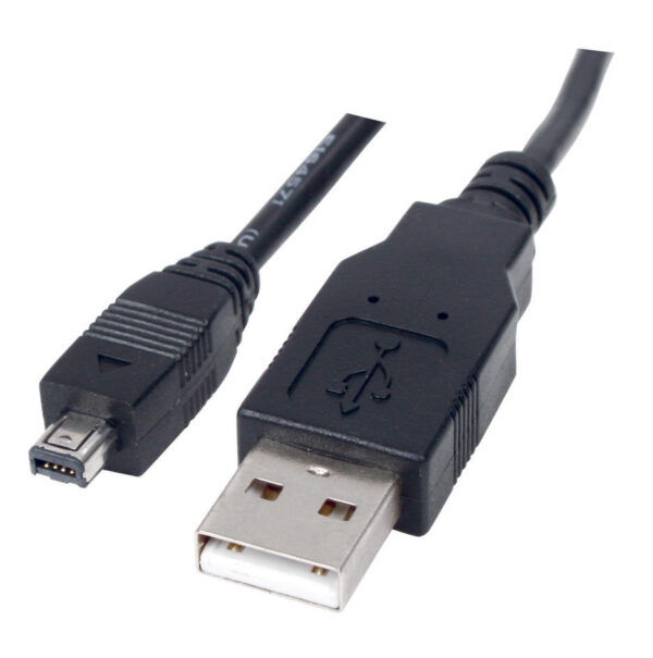 USB 2.0 Kabel | USB-A Male - 4p Male mini | 1.80 meter