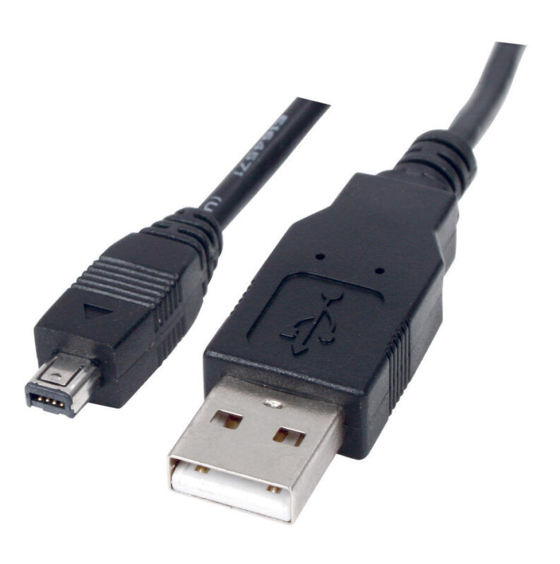 Product thumbnail USB 2.0 Kabel | USB-A Male - 4p Male mini | 1.80 meter