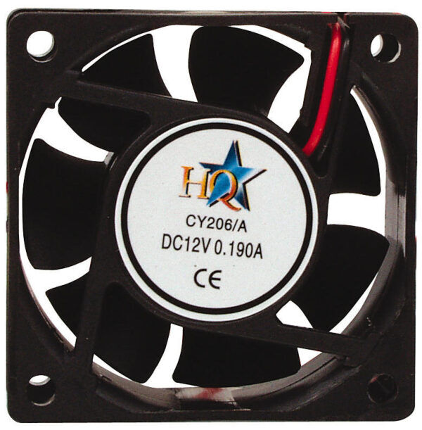 Ventilator 60x60x25mm 12Vdc Glijlager