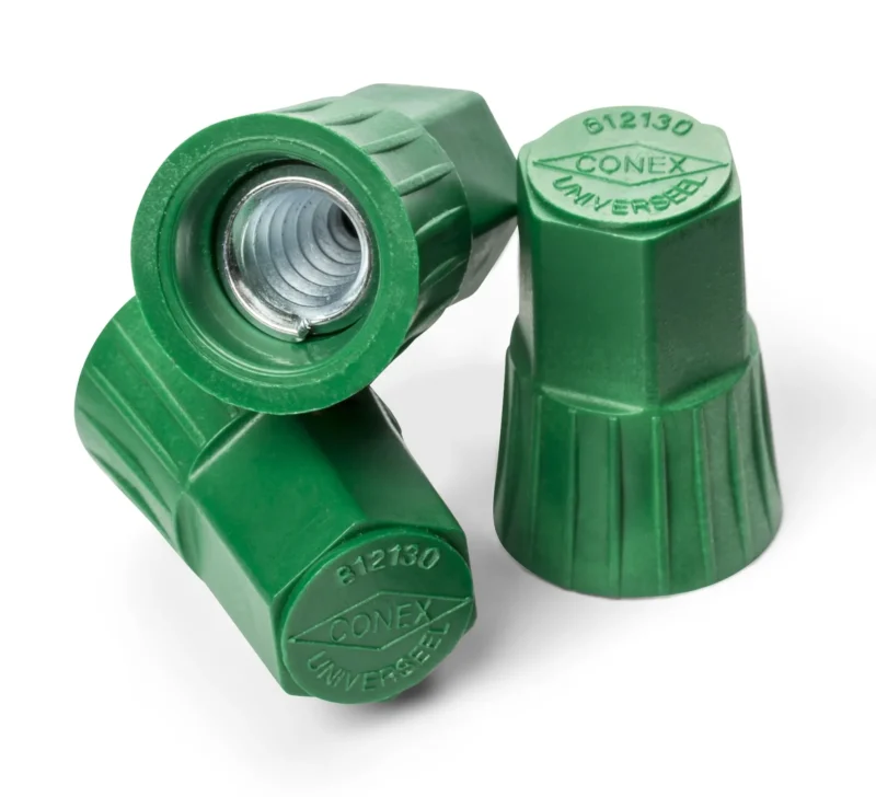 Product thumbnail Conex Draailasdop universeel groen 3 t/m 12.5 mm²