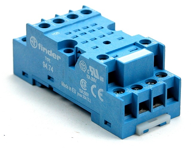 Product thumbnail Finder DIN-rail relaisvoet voor 5532../5534.. serie