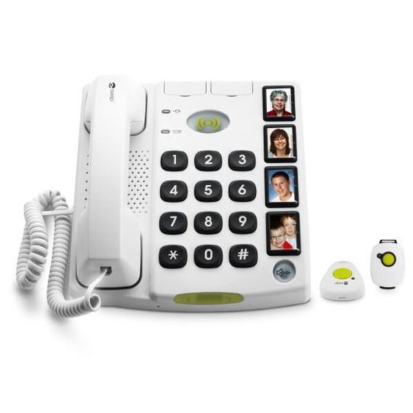 DORO SECURE 347 ZORGTELEFOON MET DRAADLOZE ALARMERINGSKNOP - Afbeelding 2