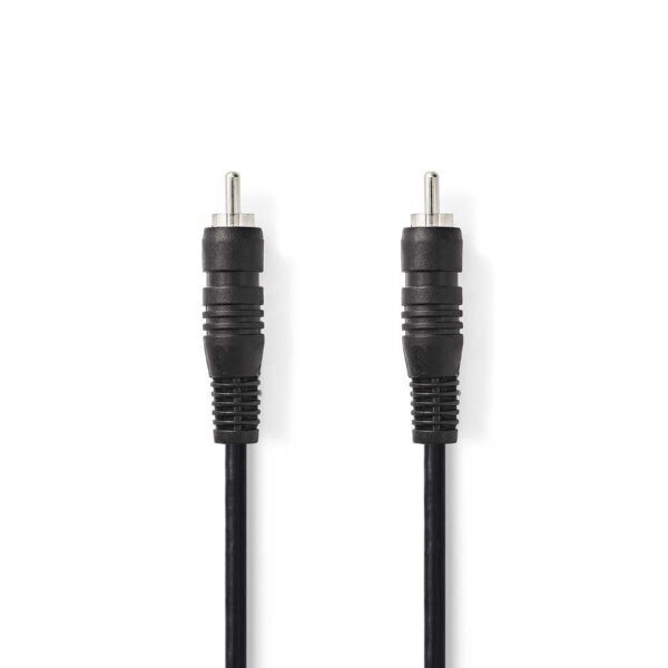 Digitale Audiokabel | RCA Male | RCA Male | 1 meter | Zwart