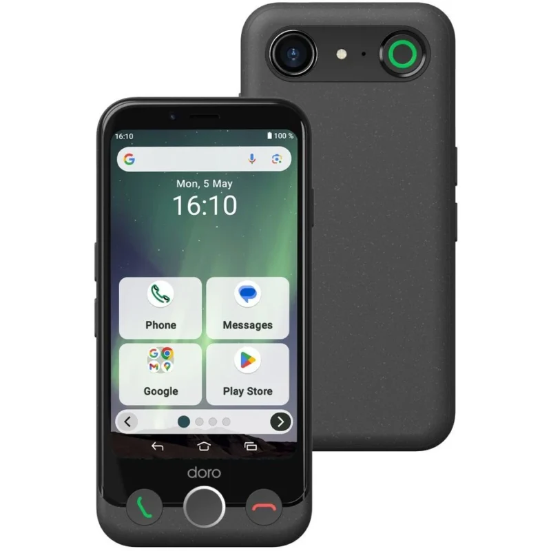 Product thumbnail Doro Aurora A10 4G Senioren Smartphone | Graphite | 64GB