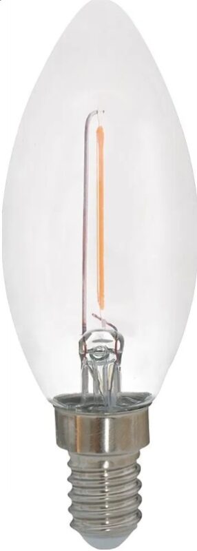 Product thumbnail EGB | LED Kaarslamp | E14 | 1.4W | 136 lm | 2700K | Warm Wit