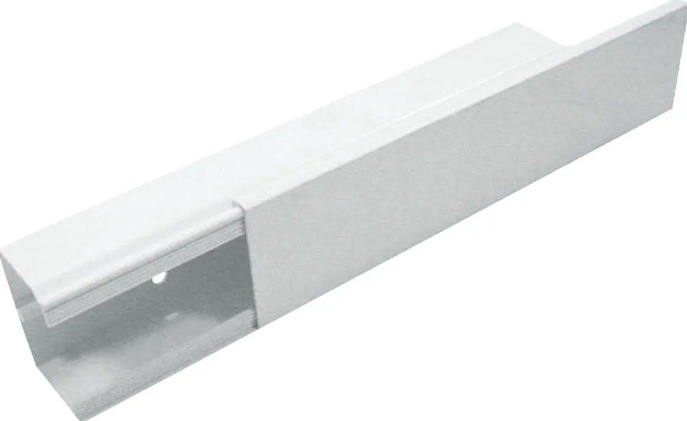 Product thumbnail EGB | Universele Wandgoot | Wit | 110mm x 60mm | 2 Meter