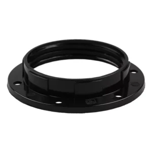 Fittingring voor E27 fitting zwart