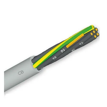 Product thumbnail Flexibele stuurstroomkabel 5x0,75mm² grijs