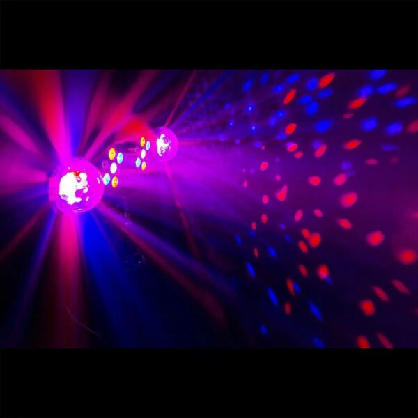 Fuzzix AllStar2 LED discolamp op statief - 2 PAR spots + 2 Jelly balls - Afbeelding 3