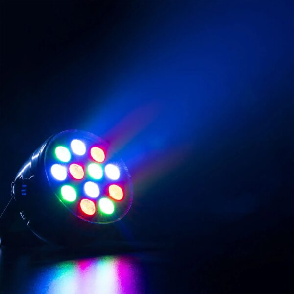 Fuzzix PLF12 Party LED par met 12x 2W LED’s - RGB - Inclusief afstandsbediening - Afbeelding 5