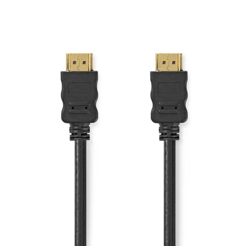 Product thumbnail HDMI-Kabel met Ethernet | 4K@30Hz | ARC | 7.5 meter | Zwart
