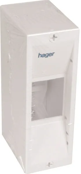 Product thumbnail Hager | GD102N | Miniverdeler Modulaire Verdeelkast | 2 Modules
