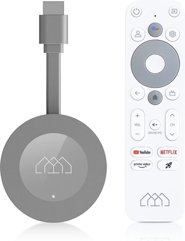 Product thumbnail Homatics Chromecast met Google TV 4K dongle