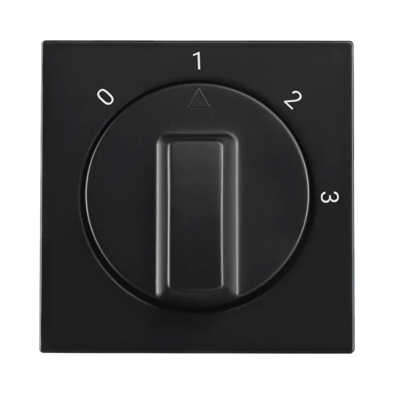 Product thumbnail ION | 3-Standen Draaiknop | Met Nulstand | V1/D1 | Mat Zwart