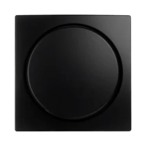 ION | Centraalplaat Dimmer | Enkelvoudig | V1/D1 | Mat Zwart
